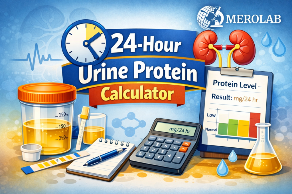 24 hours urine protein calculator