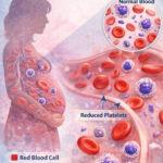 thrombocytopenia in pregnancy showing low platelet count symptoms and treatment in expecting mothers
