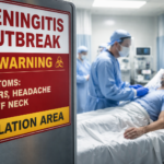 • "Meningitis outbreak warning signs and symptoms infographic"
