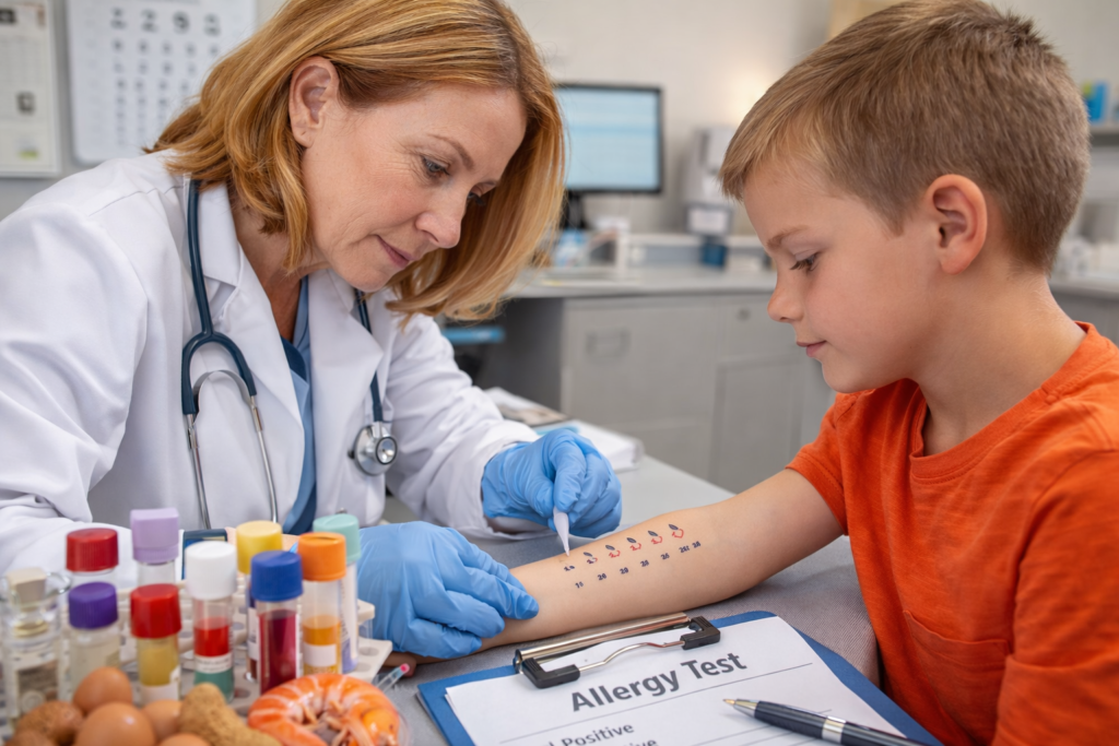 food allergy Lab test