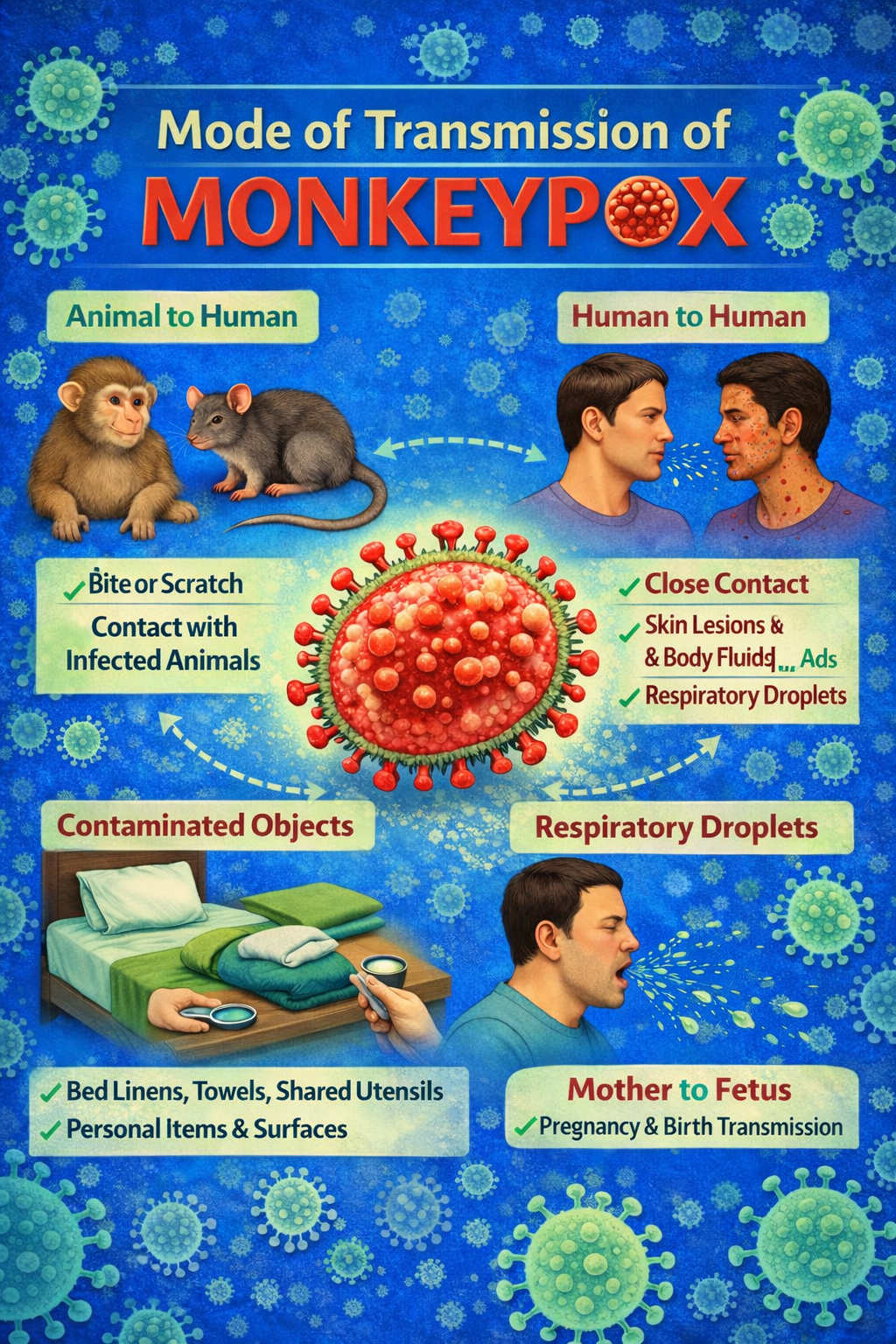 mode of transmission of monkeypox