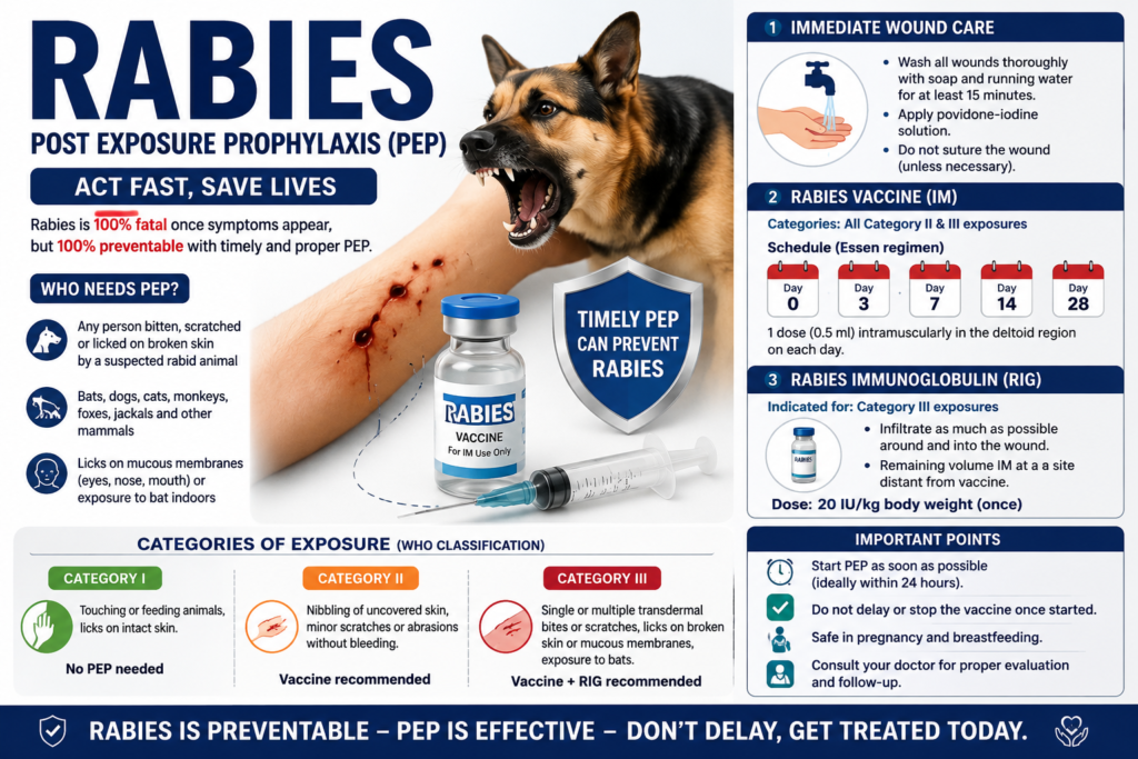 rabies post exposure prophylaxis