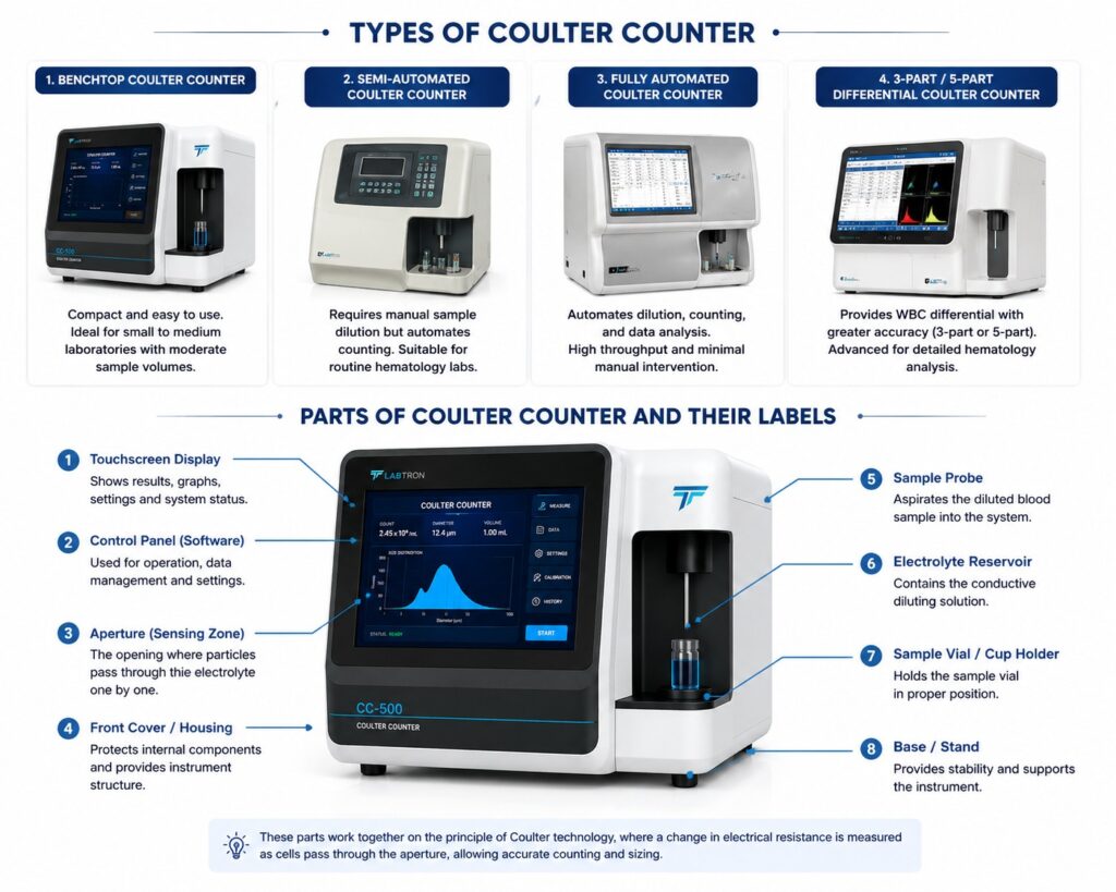 Types of coulter