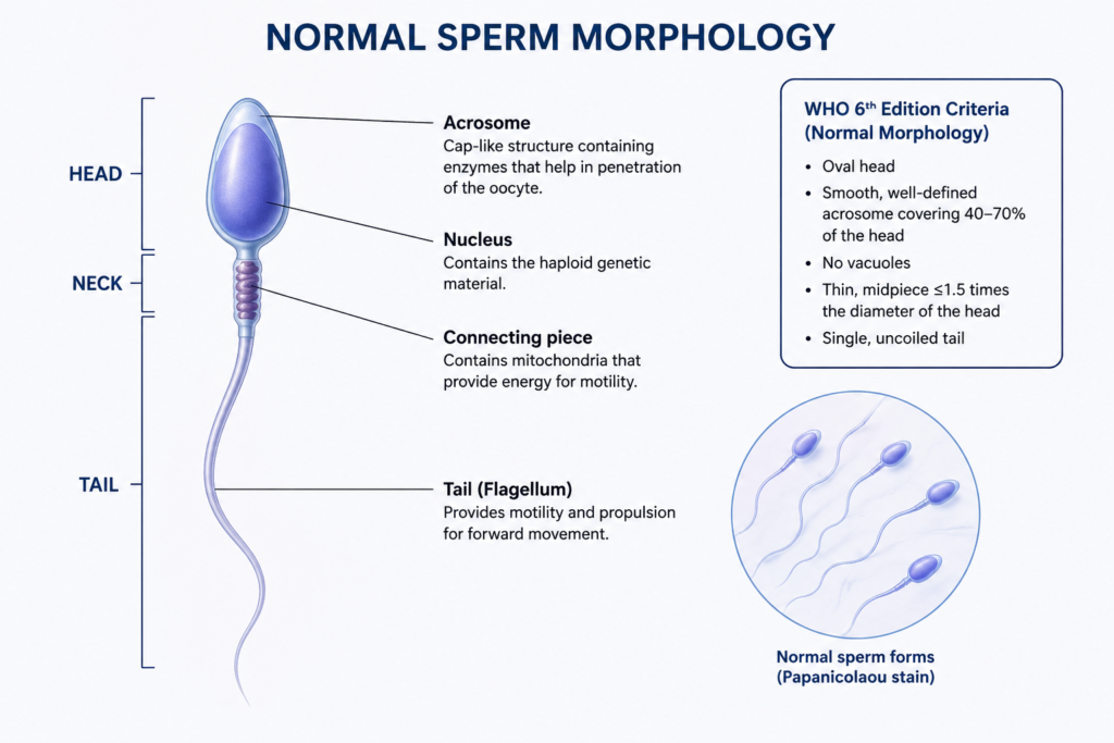 normal sperm morphology