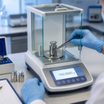 Analytical balance calibration
