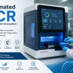 Automated PCR system processing patient samples in a molecular diagnostics laboratory